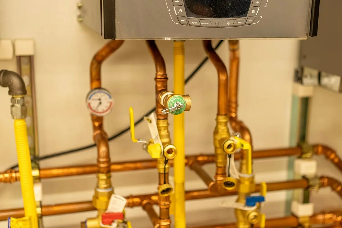 Licensed technician providing Slab Leak Repair for a homeowner in Five Forks